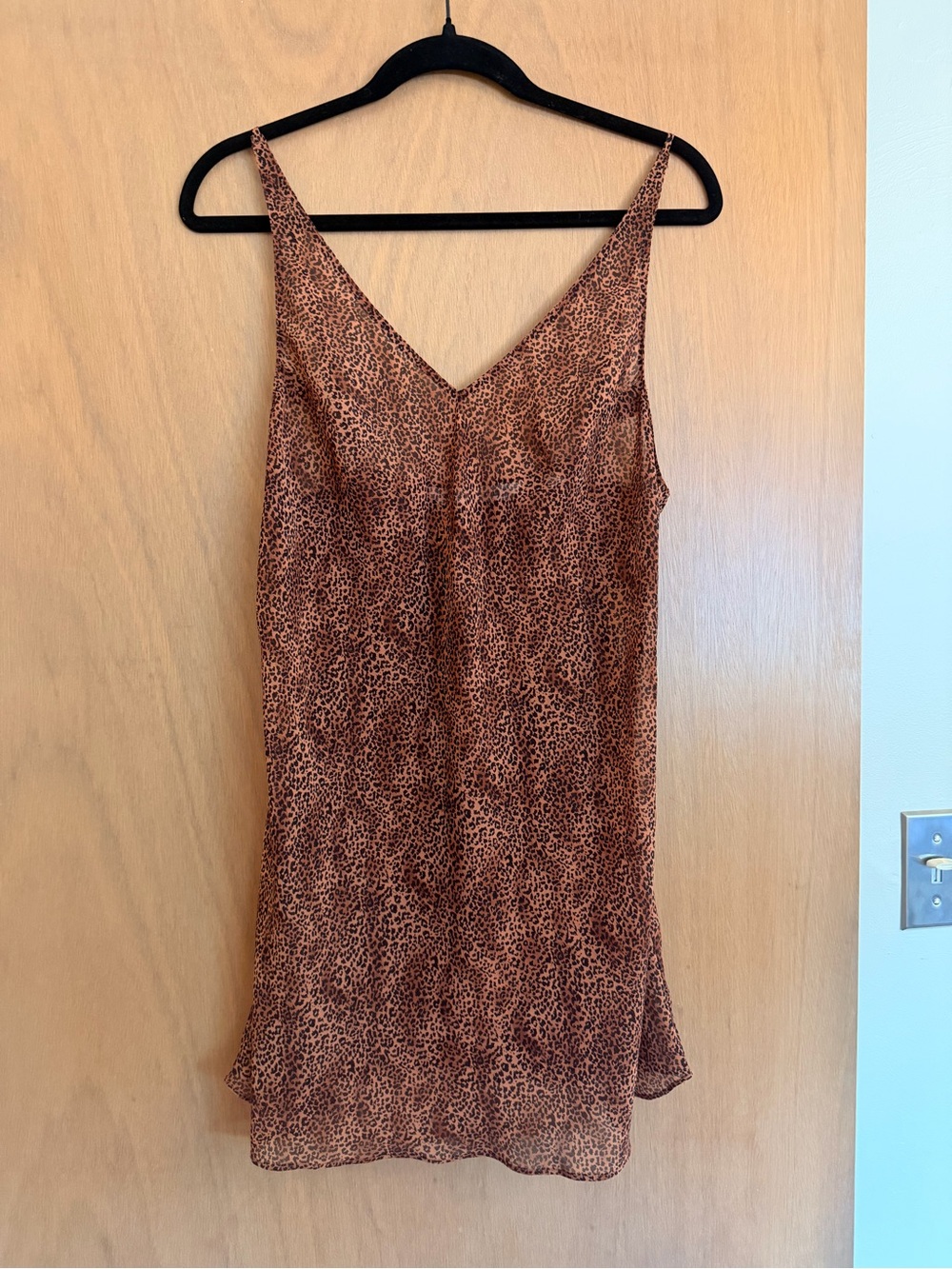 Y2K Victoria's Secret Leopard Nightgown